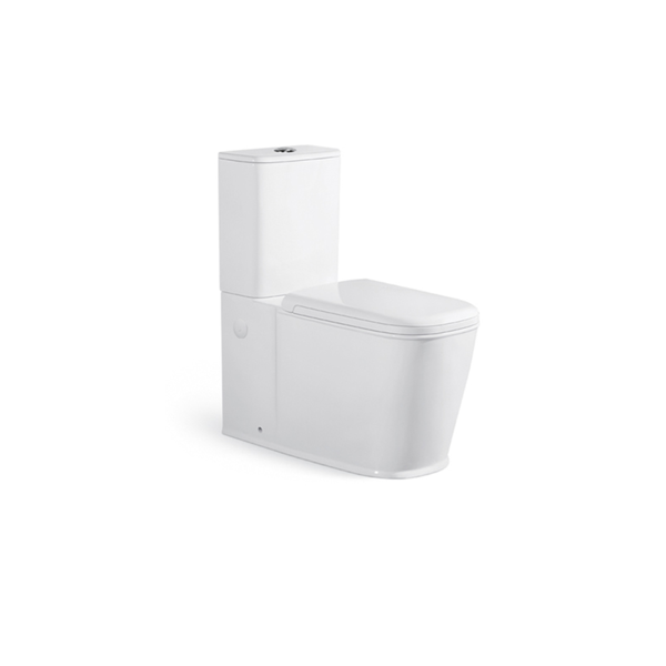 Rounded Two-Piece Toilet