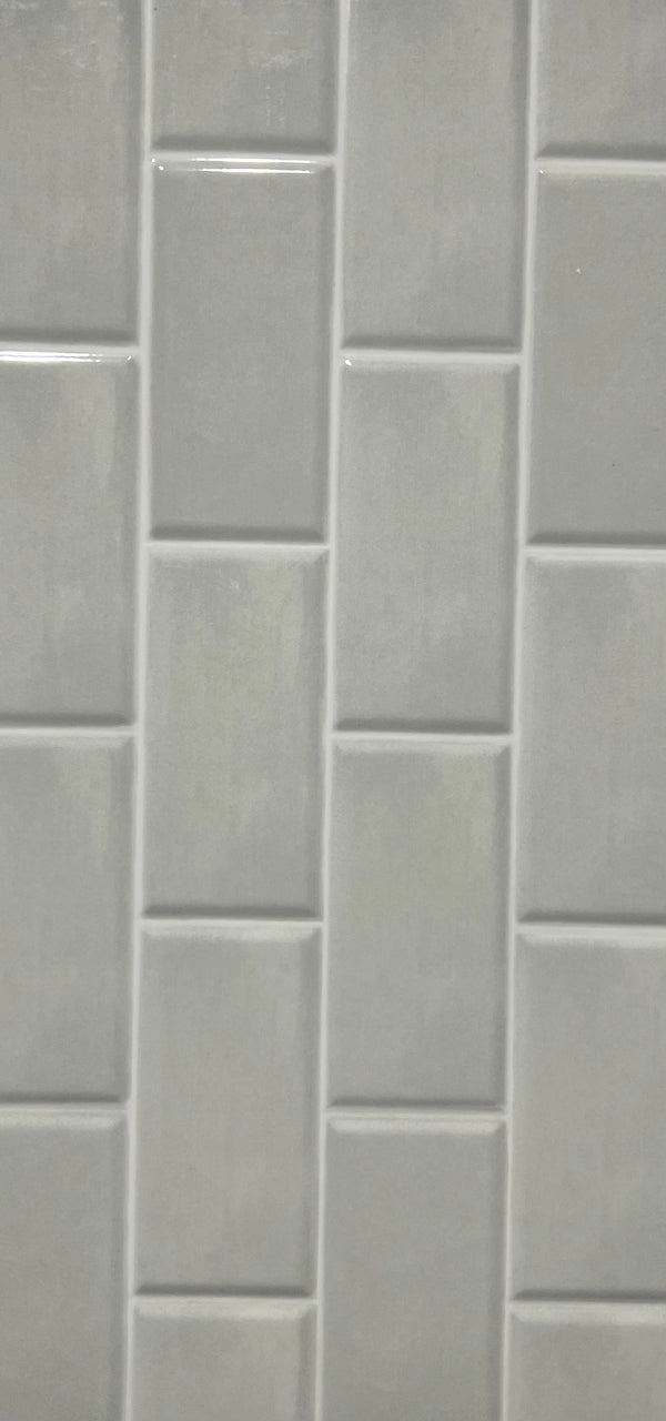 300x600 Light  Brick Effect Gloss Tile