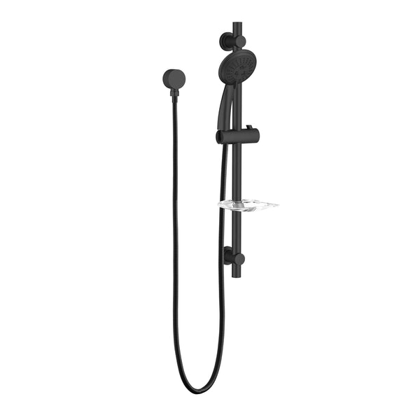 Standard Shower Rail Matt Black