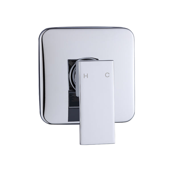 Shower Mixer in Chrome Square