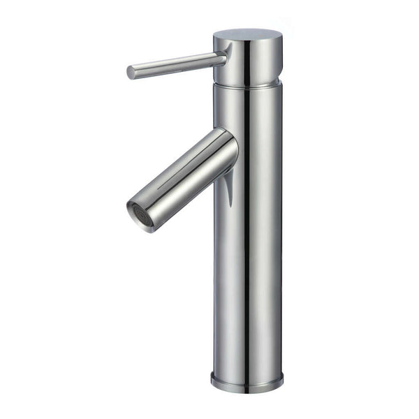 Wide Long Chrome Basin Tap