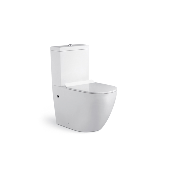 Wash Down Two-Piece Toilet -  690x390x830mm